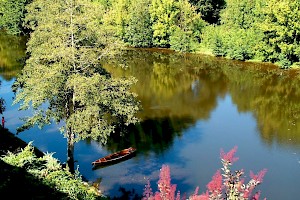 View of the Dordogne in Carennac